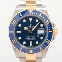 ロレックス サブマリーナーデイト 126613LB SS×YG SS×YG AT 青文字盤
