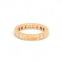 カルティエ シェリー ダイヤ リング 750(YG) 3.9g 0.30 49 A3348576