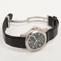 セイコー ブライツ TI TI×革 手巻き 黒文字盤 SAGN005 4S29-00A0