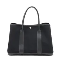 【極美品】エルメス ガーデンパーティ36 PM トワルオフィシエxネゴンダ エルメス ガーデンパーティ36 PM トワルオフィシエxネゴンダ ブラック