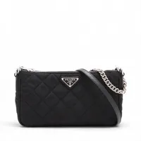 プラダ サフィアーノ ショルダーバッグ ピンク 1BH104 A3128510｜中古