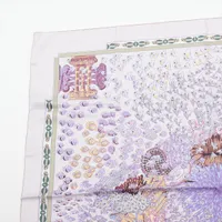 エルメス カレ90 RENCONTRE OCEANE 大西洋の出会い スカーフ シルク