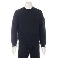 ストーンアイランド コットン ロングTシャツ XXL メンズ ブラック