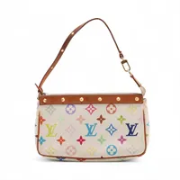 ヴィトン マルチカラー ポシェットアクセソワール M92649 ホワイト