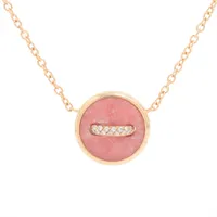 ショーメ ジュ ドゥ リアン ハーモニー シェル ダイヤ ネックレス 750