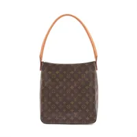 ヴィトン モノグラム ルーピングGM M51145 ブラウン