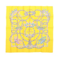 エルメス カレ90 LES FOLIES DU CIEL 大空の狂気 スカーフ シルク