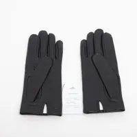 エルメス シェーヌダンクル グローブ レザー ゴールド×ブラック