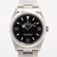 ロレックス エクスプローラーⅠ 114270 SS SS AT 黒文字盤