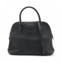 エルメス ボリード31 トリヨンクレマンス ブラック シルバー金具 D