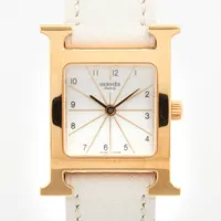 エルメス ケリーウォッチ GP×革 QZ シャンパン文字盤 A1910447｜中古