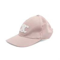 セリーヌ 2AUY0969P トリオンフ キャップ M コットン ホワイト