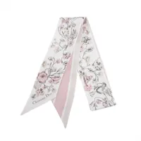 ブルガリ×荒木飛呂彦 スカーフ シルク ピンク ジョジョの奇妙な冒険