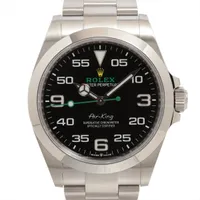 ロレックス エアキング 126900 SS SS AT 黒文字盤 あまりごま3