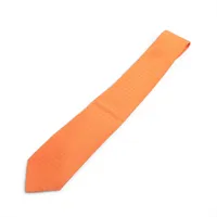 ベルルッティ カリグラフィ ネクタイ シルク メタリックレッド