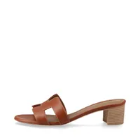 未使用 エルメス グラディス  シェーヌダンクル サンダル デニム ネイビー エルメス デニム×レザー サンダル 37 レディース ネイビー グラディス