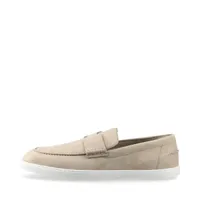 エルメス ゲーム レザー スリッポン 36.5 レディース ピンクベージュ