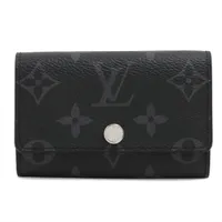 ヴィトン モノグラムエクリプス ミュルティクレ6 M82603 ブラック キーケース RFID反応あり