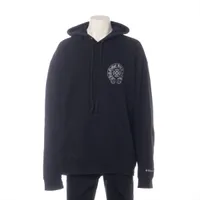 クロムハーツ ホースシュー パーカー コットン サイズL ブラック 東京