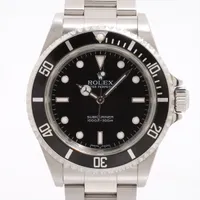 ロレックス サブマリーナー 14060M SS SS AT 黒文字盤