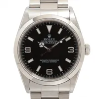 ロレックス エクスプローラーⅠ 14270 SS SS AT 黒文字盤