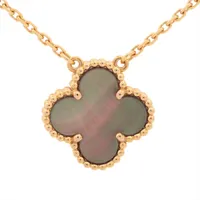 ヴァンクリーフ&アーペル スウィートアルハンブラ 16P ネックレス 750