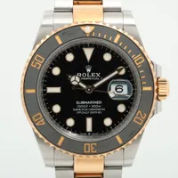 ロレックス サブマリーナーデイト 126613LN SS×YG SS×YG AT 黒文字盤