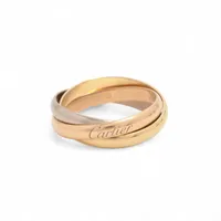 ポメラート ヌード クラシック アメジスト リング 750(PG×WG) 6.3g 53