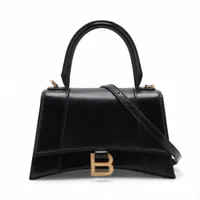 【未使用】バレンシアガ マネースモール ハンドバッグ 2way 736835 バレンシアガ マネー スモール レザー 2WAYハンドバッグ ブラック