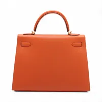 ㊸美品　HERMES　エルメス　オレンジ　空箱　ケリー32・バーキン30用 エルメス バーキン 30 オレンジミニアム/パラジウム金具 トゴ