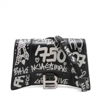 バレンシアガ グラフィティ エクスプローラー レザー ボディバッグ