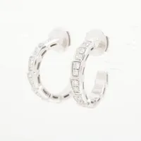 ブルガリ パレンテシ イヤリング 750(WG) 21.0g A2528719｜中古