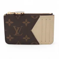 ヴィトン×村上隆 LV×TM ポルト カルト ロミー レザー コインケース