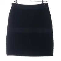 シャネル ココマーク 18年 ポリエステル×ナイロン スカート 34