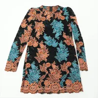 ドルチェアンドガッバーナ　花柄スカート　サイズ42 中古】DOLCE＆GABBANA フラワー柄 マキシフレアスカート サイズ36