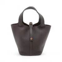 エルメス ピコタンロック26 GM トリヨンクレマンス ブルー