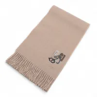 エルメス セリエ マフラー カシミヤ グレー 汚れ ツレ タグとれかけ 24