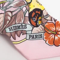 ⭐️良品⭐️ エルメス ジャングルラブ ツイリースカーフ 2本セット エルメス ツイリー 「JUNGLE LOVE LOVE」（ジャングルラブラブ