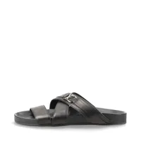 追跡あり発送❣️ ホライゾンライン レザー モノグラムマヒナ サンダル ブラック ヴィトン ホライゾンライン 21年 レザー サンダル レディース ベージュ