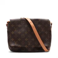 ヴィトン モノグラム ミュゼットタンゴ M51257 ブラウン