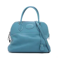 エルメス ボリード31 トリヨンクレマンス ブルージーン シルバー金具