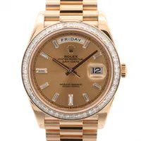 ロレックス デイデイト 118388 YG AT シェル文字盤 A3116264｜中古