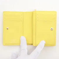 美品 ルイ ヴィトン ポルトフォイユ クレア アンプラント M25709 モノグラムアンプラント 黄 イエロー 二つ折り財布 LV 0496【中古】LOUIS VUITTON ルイヴィトン 二つ折り財布 モノグラム アンプラント ポルトフォイユ