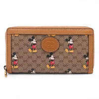 グッチ×ディズニー GGスプリーム ノート ペーパー ベージュ×ブルー