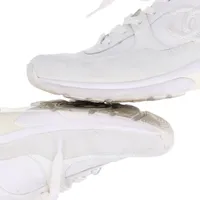 シャネル ココマーク レザー スニーカー 41 メンズ ホワイト G33746