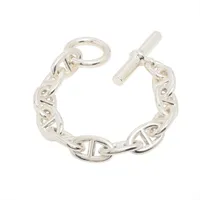 エルメス シェーヌダンクルTGM 2024 ブレスレット 11コマ 925 103.7g