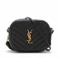 サンローランパリ GRZ634440 カサンドラ ベルト 90 レザー×メタル