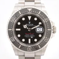 ロレックス シードゥエラー 126600 SS SS AT 黒文字盤 エクステンションコマ付属