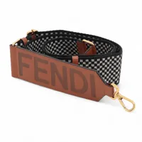 ロエベ ショルダーストラップ レザー ブラウン A3445659｜中古ブランド