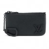 ヴィトン LVアエログラム ポシェットクレ M81031 ブラック コイン